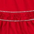 فستان بنات مزين باللون الأحمر, 1, hi-res